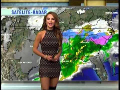Ximena Córdoba, la explosiva «chica del weather» | El Comercio: Diario